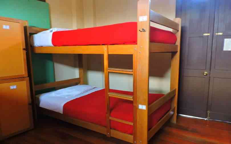 Bunk beds in Flying Dog, Arequipa