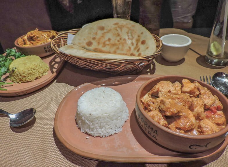 Indian restaurant in Cusco