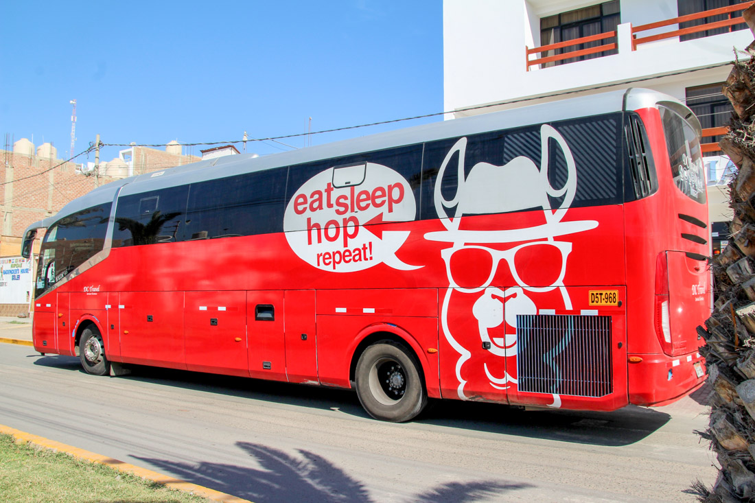 Peru Hop Bus Transport