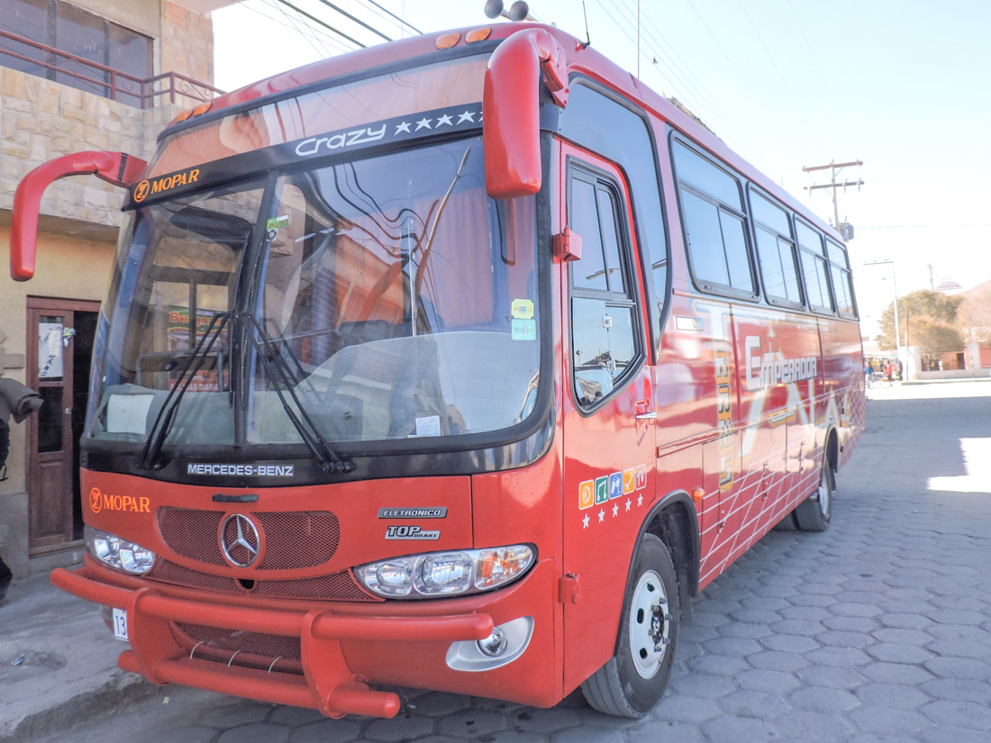 La Paz to Uyuni by Bus