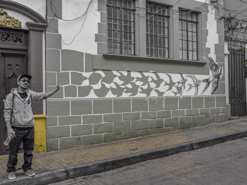 Bogota Graffiti Tour - La Candelaria v Chapinero, Bogota