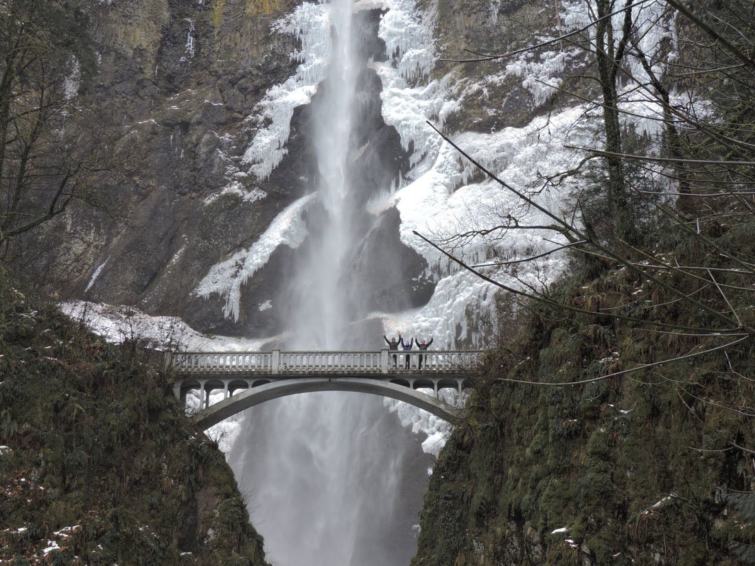 Multnomah Falls Portland Day Trips