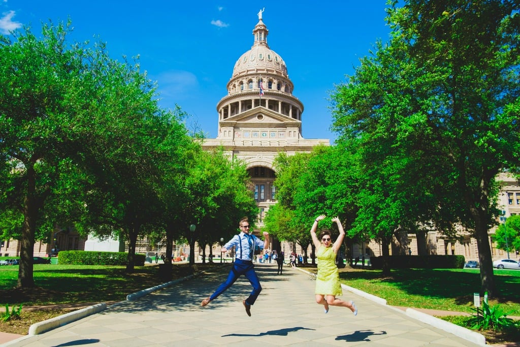 An Austin Elopement - Texas State Capitol - Corey Mendez Photography