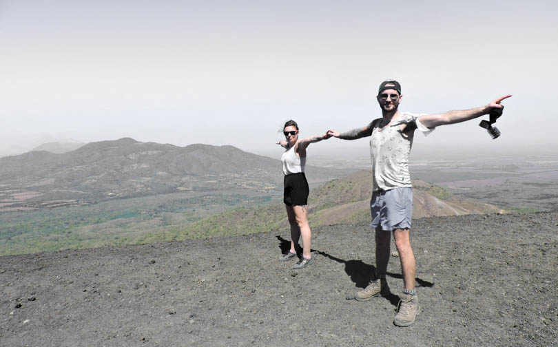  Ring of Fire, Cerro Negro, Volcano Boarding in Leon I Nicaragua 