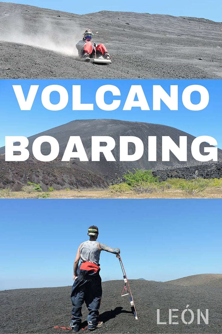 Volcano Boarding, Leon Nicaragua
