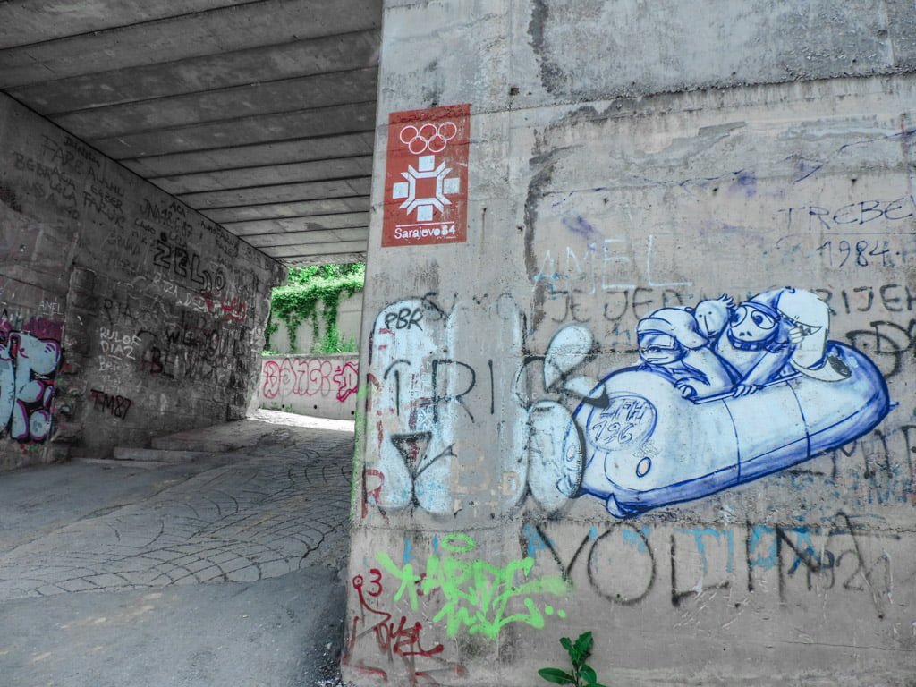 Sarajevo Bobsled Track I Mount Trebevic I Bosnia and Herzegovina