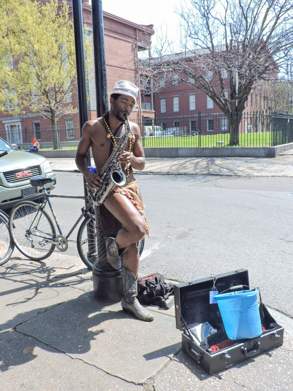 Jazz Player New Orleans