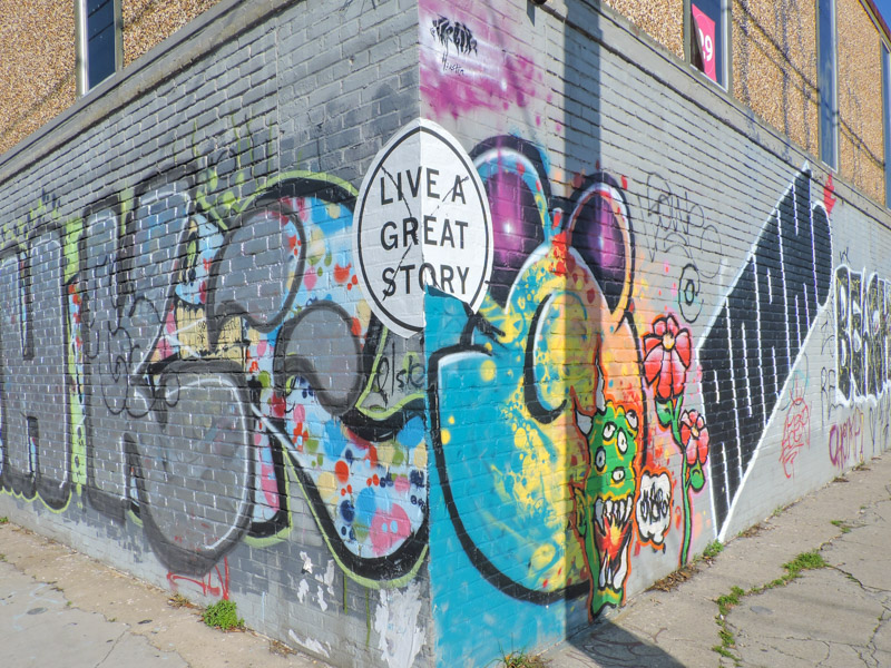 Live a Great Story Street Art New Orleans_