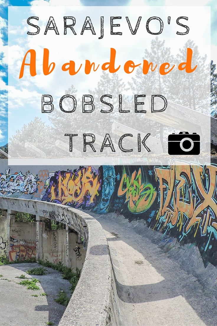 Sarajevo Bobsled Track - an abandoned hangover from the 1984 Winter Olympics. How to get there by foot, bus, taxi, and tour.