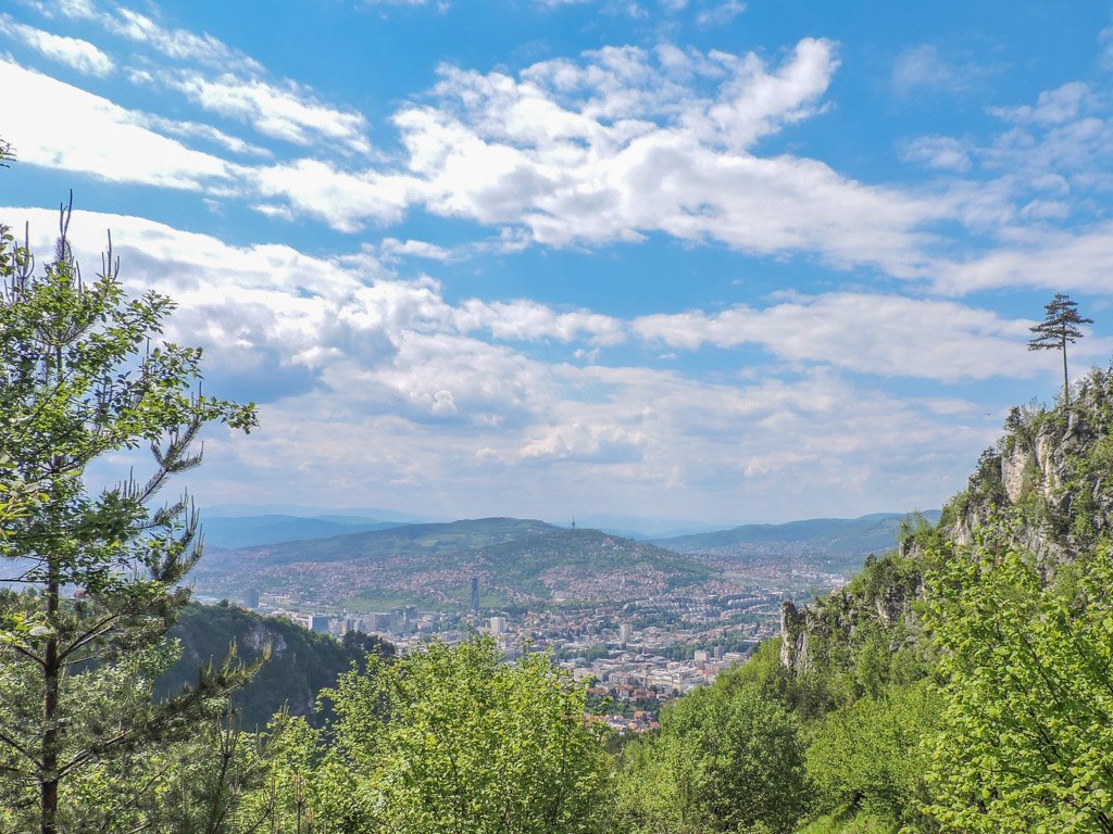 Views of Sarajevo Bosnia from Mount Trebevic I Sarajevo Where To Stay and What To Do