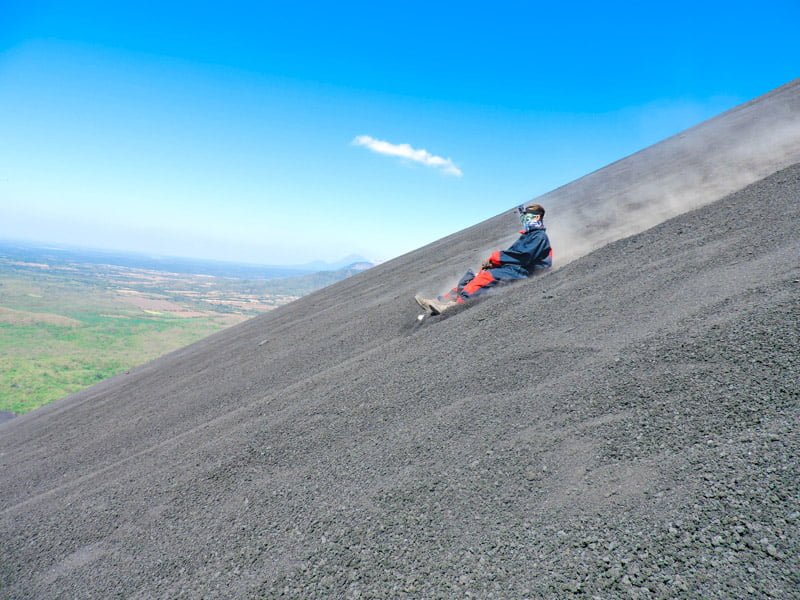 Volcano Boarding in Leon Nicaragua