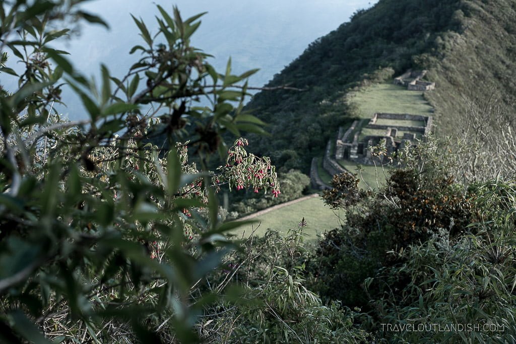 Deep green landscape of the Choquequirao Trek in Peru