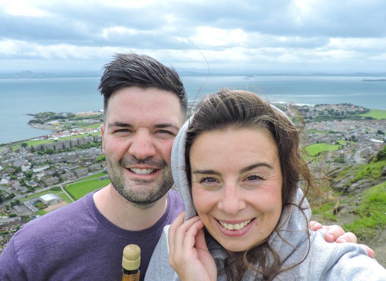 Burntisland views from the Binn | A Day Trip from Edinburgh