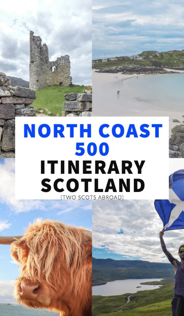 North Coast 500 Scotland, North Coast 500 itinerary, UK road trip, Scotland road trip, Europe road trip, NC500, North Coast 500 camping, North Coast 500 beaches, North Coast 500 roads, Scottish Highlands, Scotland Route 66.
