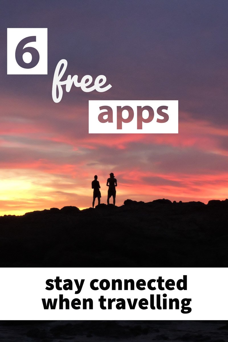 Travel apps - communication apps