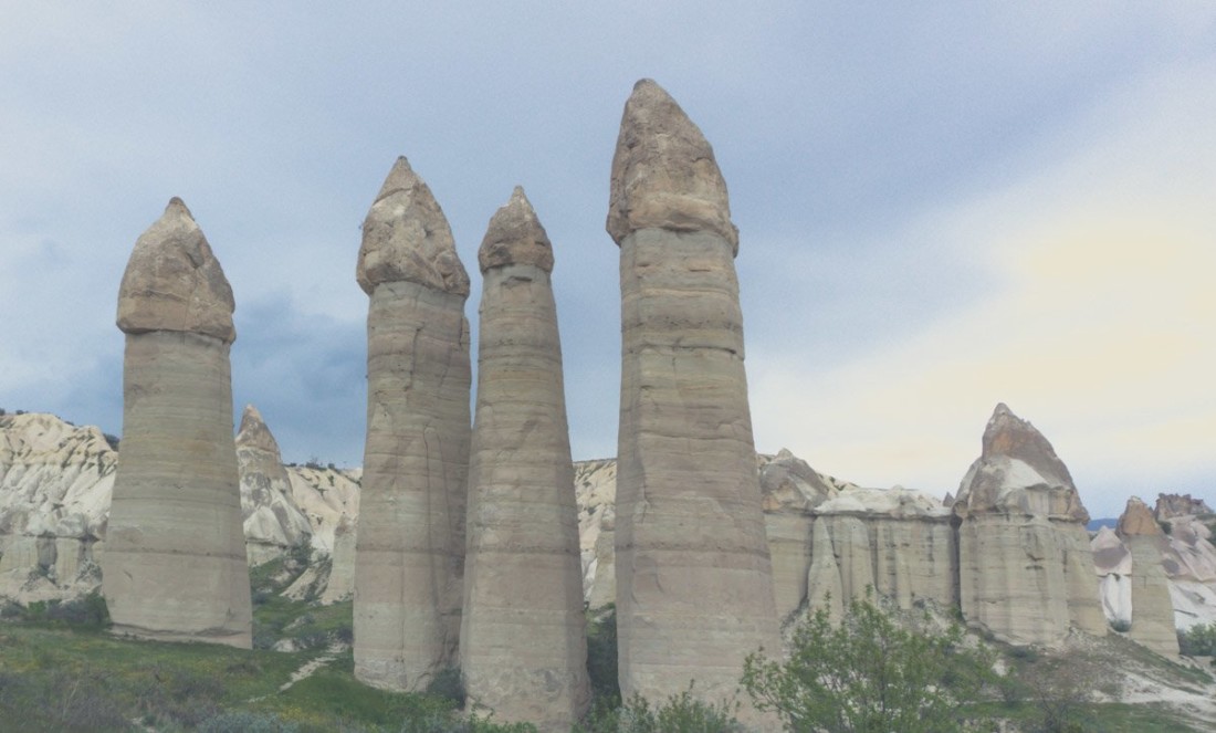 Phallic rocks of Love Valley Hike Cappadocia