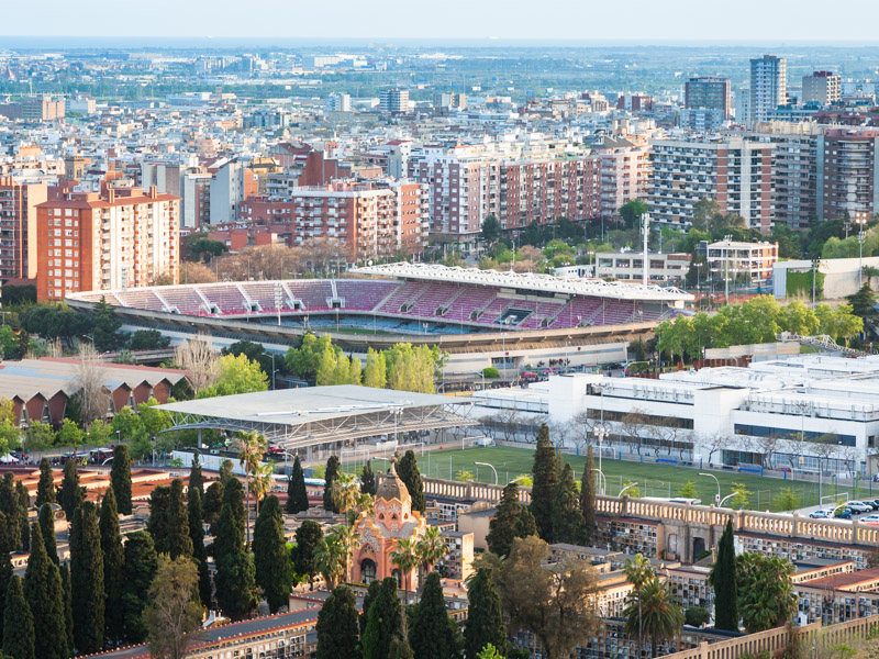 Barcelona camp nou stadium