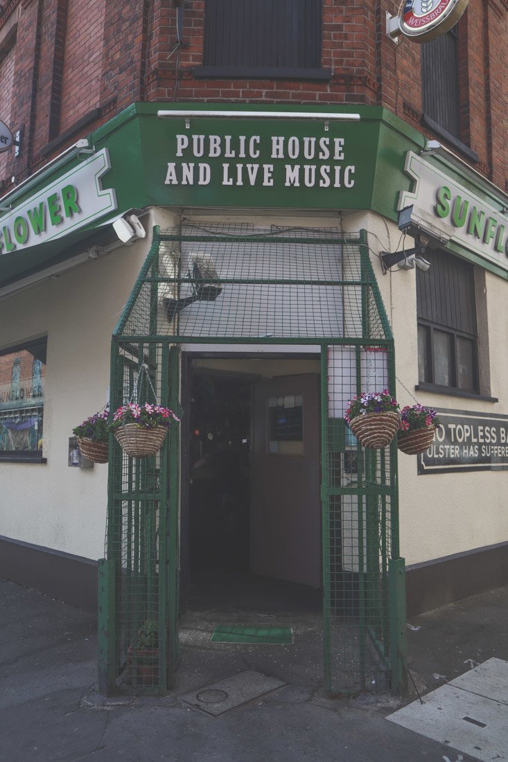 Sunflower Caged bar Belfast