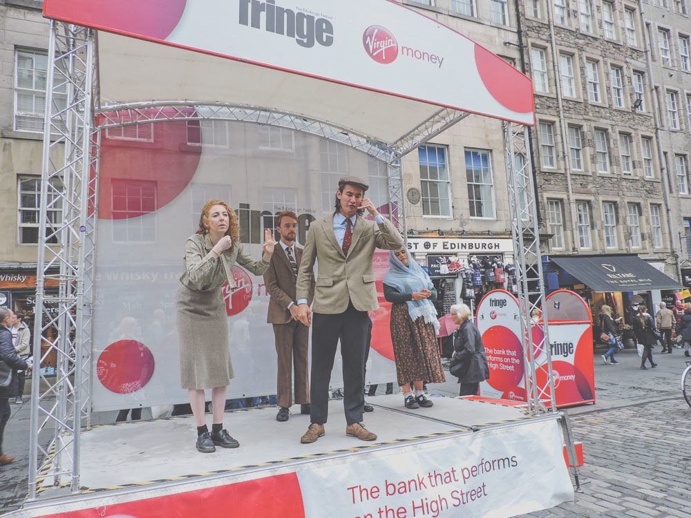 Edinburgh Festival Fringe Guide Street Performers