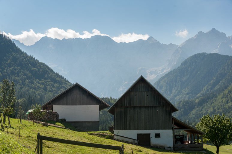 Jezersko mountains near Ljubljana_