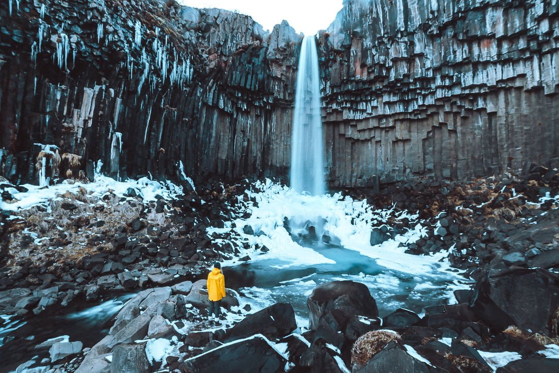 Svartifoss Waterfall Hike Iceland
