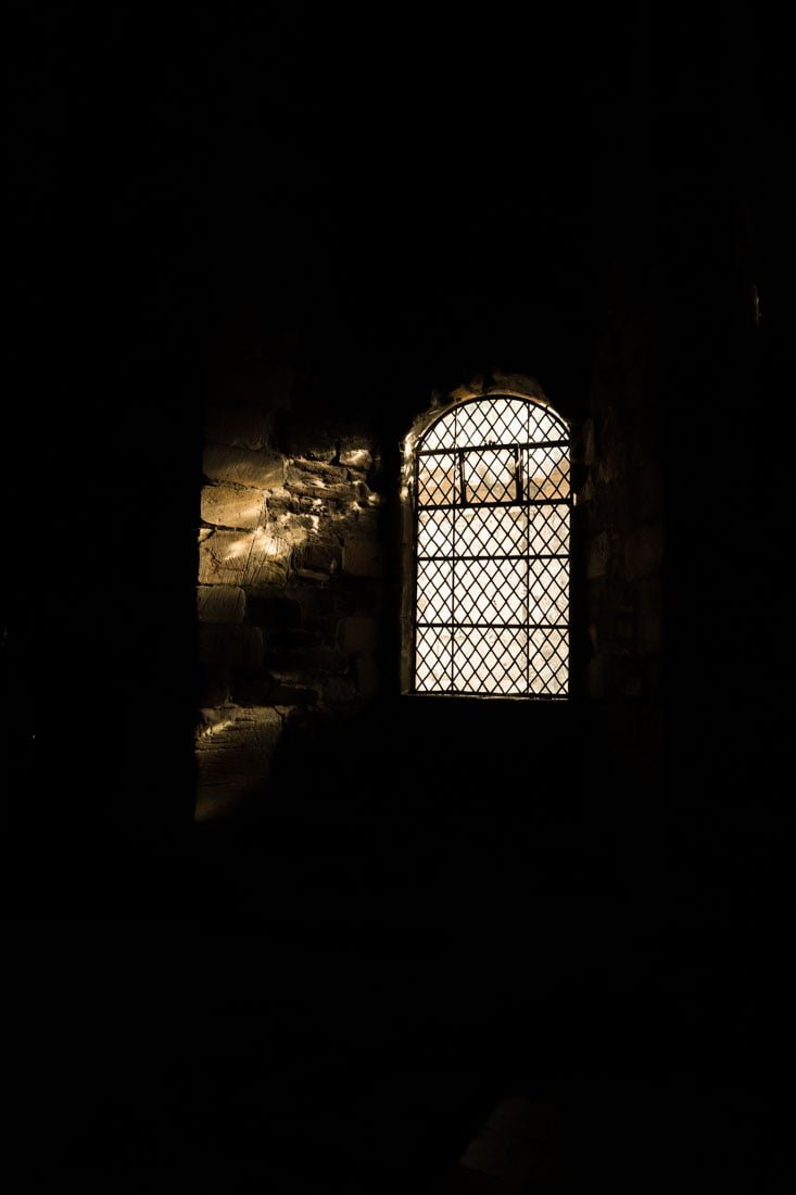 Doune Castle Window Scotland