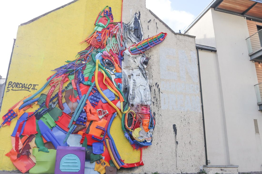 Street Art Union Row Unicorn