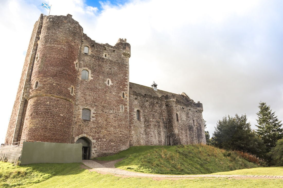 Doune Castle Scotland Outlaw King Netflix
