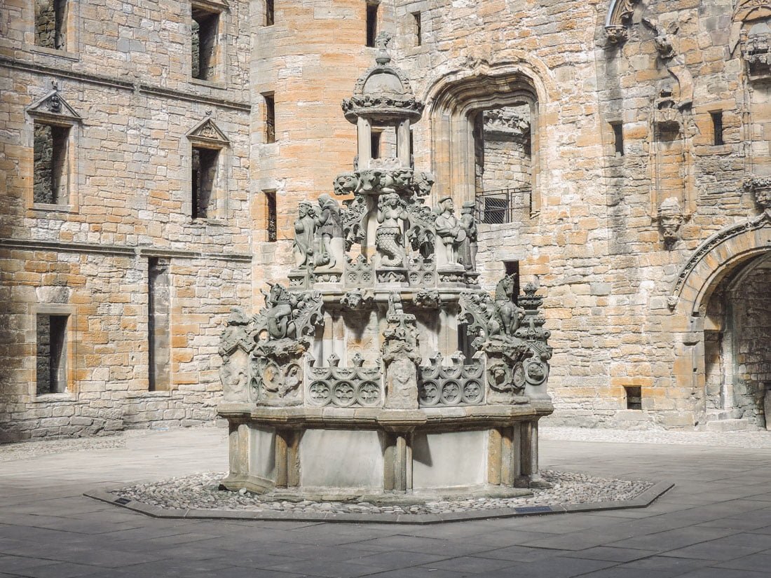 Linlithgow Palace Scotland Outlaw King Set Bruce Castle Chapel