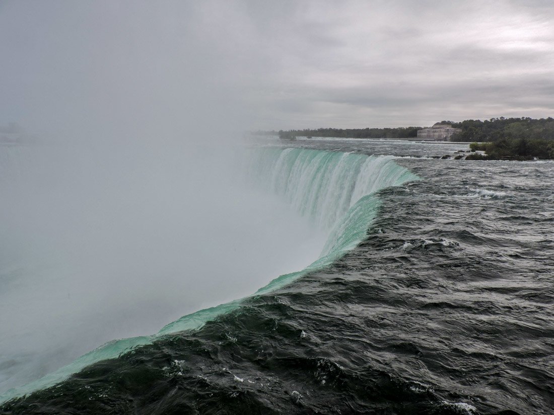 Niagara Falls with mist