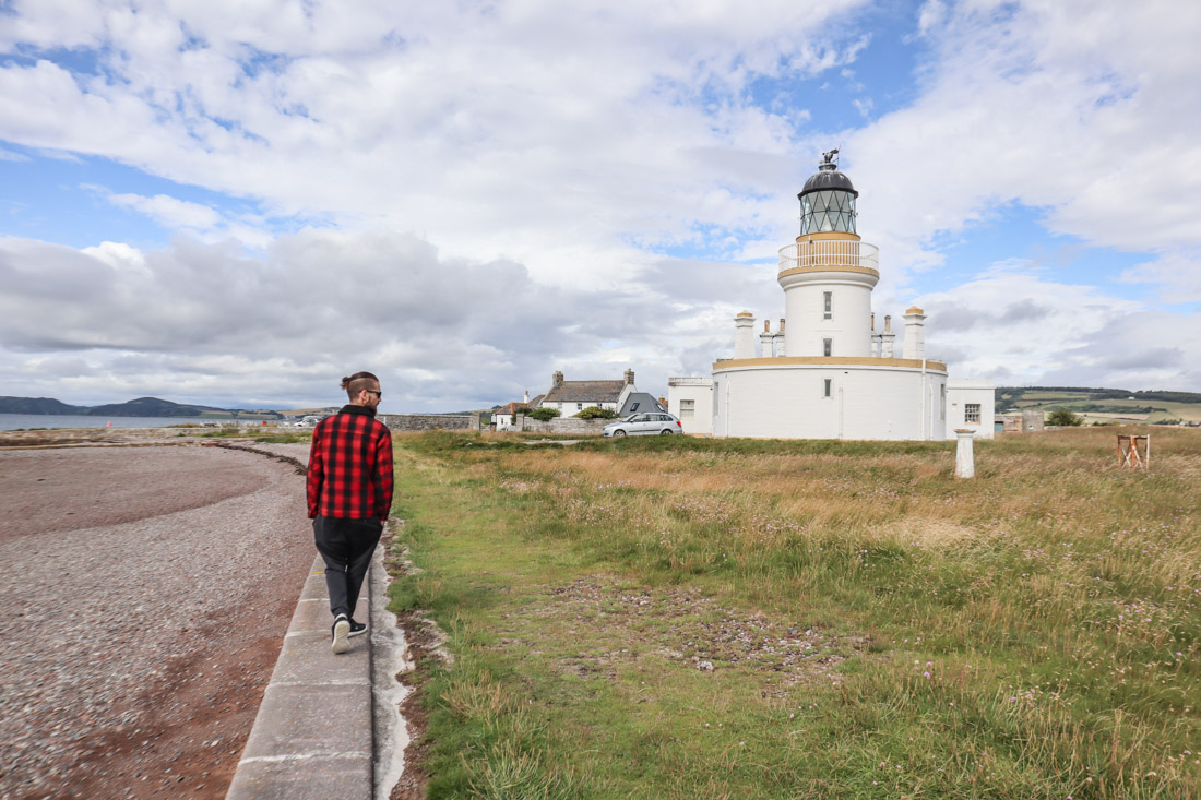 Chanonry Point Lighthouse Craig Scottish Highland NC500