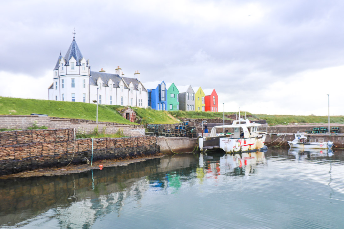 John o Groats Boats Houses North Coast 500 Scotland_