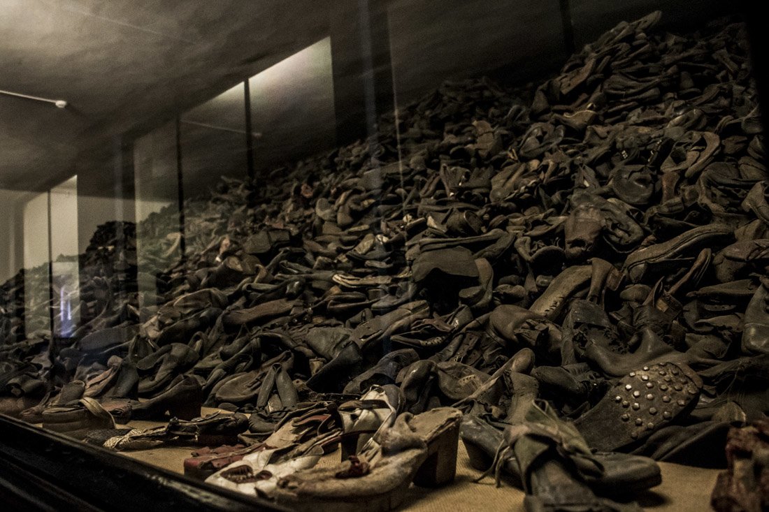 Auschwitz Holocaust Museum prisoner personal items