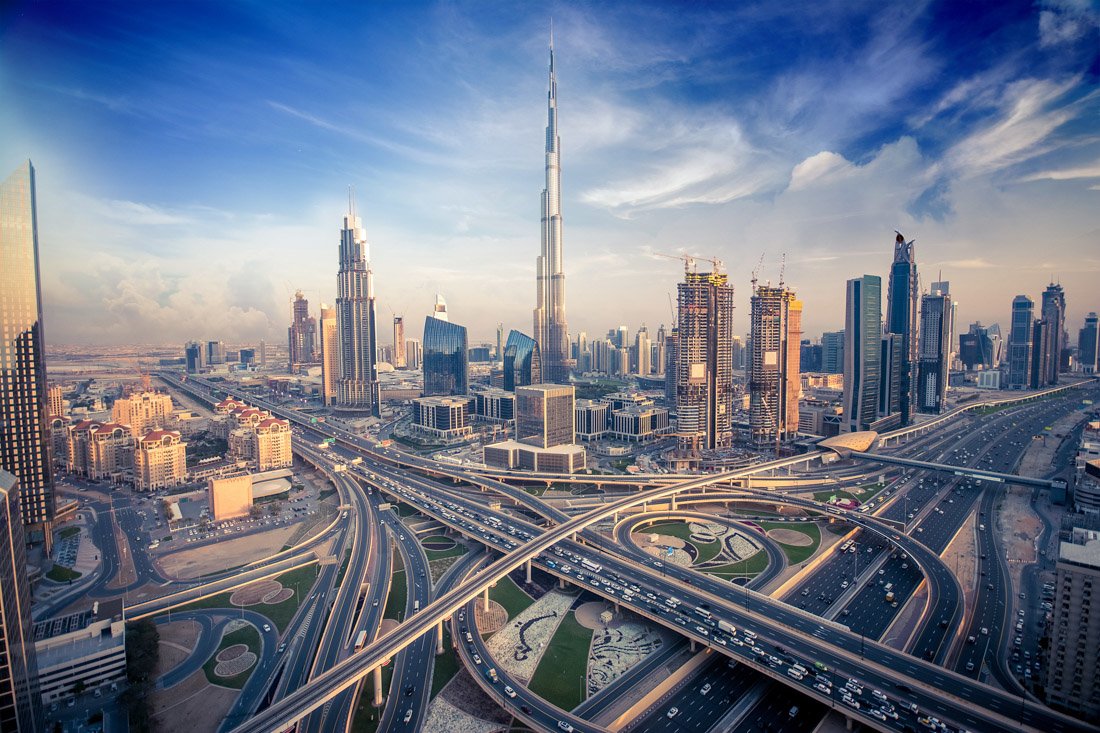 Burj Khalifa Dubai Skyline