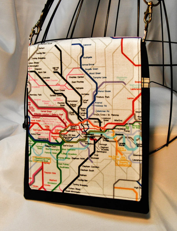 London tube map crossover bag_