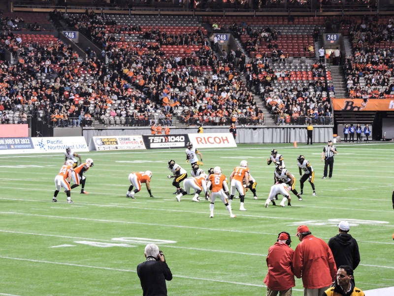 Sport Game BC Place Vancouver_