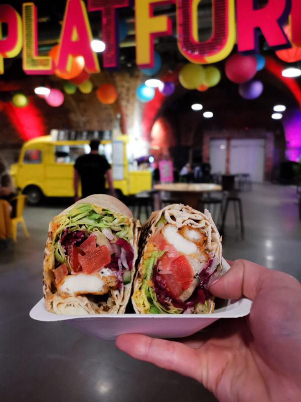 Platform Food in Glasgow falafel_