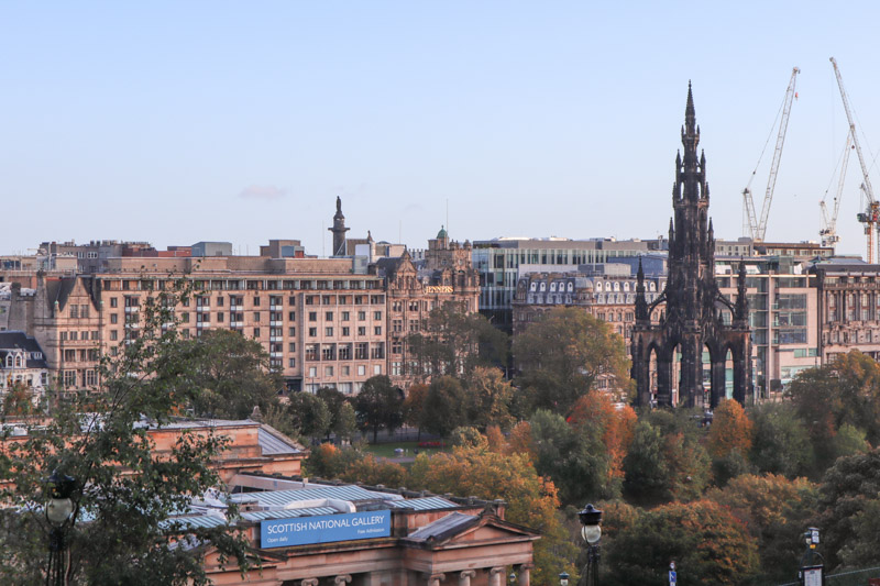 Scottish National Gallery Edinburgh landscape shot