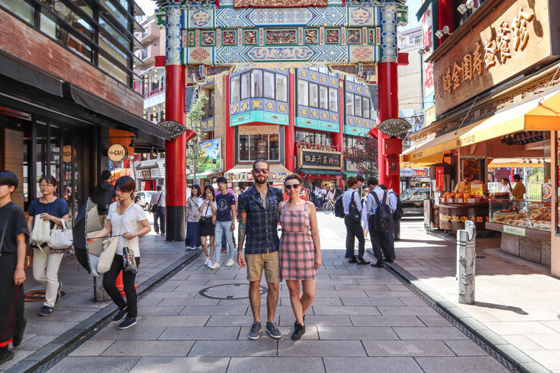 Chinatown Yokohama Craig and Gemma