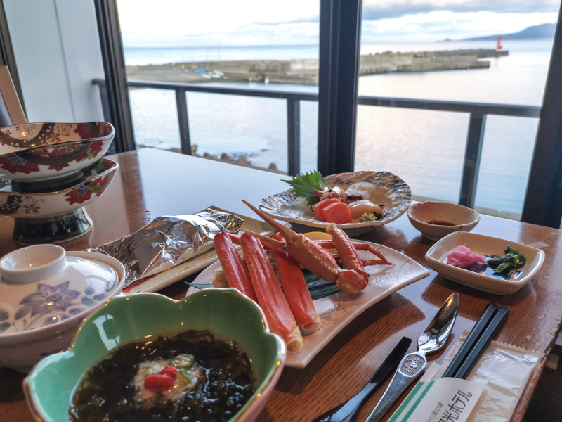 Kaiseki Style Dinner Rebun Island Hokkaido Japan