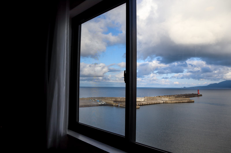 Rebun Hotel Window Views