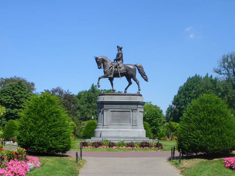 George Washington Statue Boston