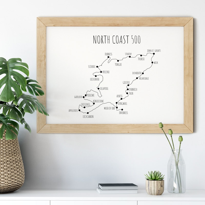 Line Drawing Map Scotland Etsy Poster