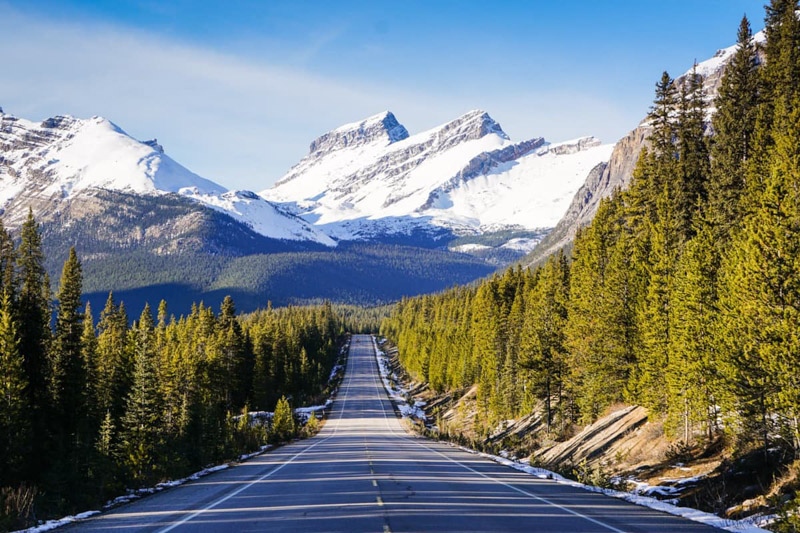 Icelands Parkway Rockies Canada