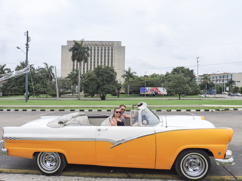 Revolution Square Vintage Car Havana