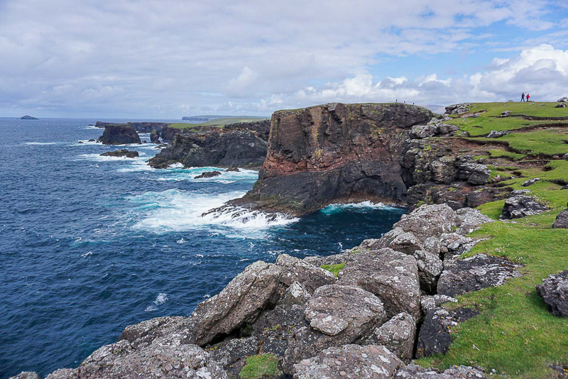 Shetland Cliffs and Sea - Migrating Miss