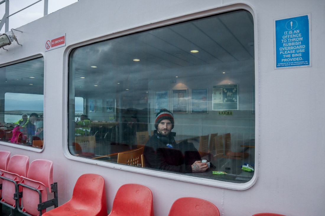 CalMac Ferries Two Scots Abroad_