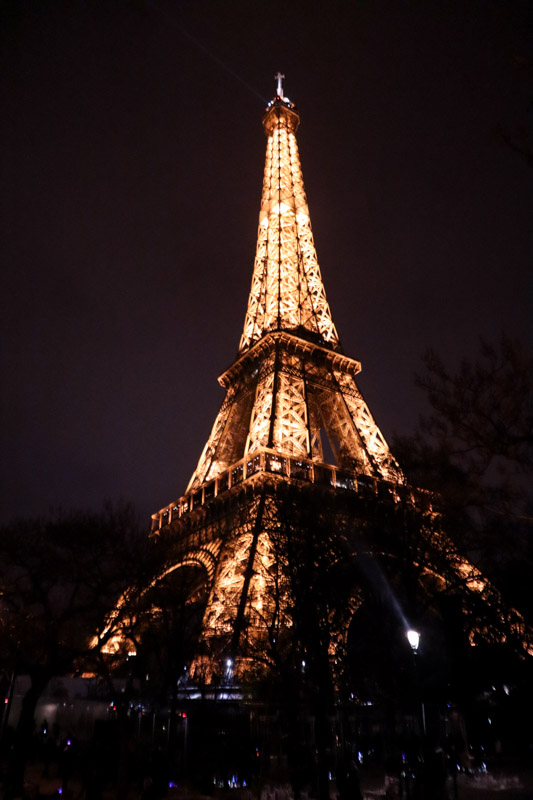 Eiffel Tower at Night