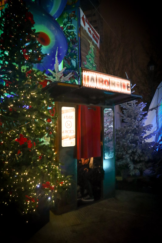 Jardin des Tuileries Christmas Market Photobooth