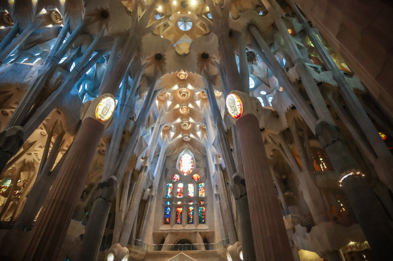 La Sagrada Familia Inside